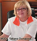 MUDr. Tatiana Dunajová
